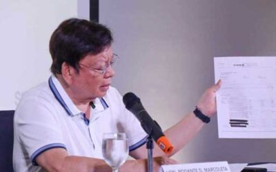 IMBESTIGASYON NI MARCOLETA SA OFFSHORE  ACCOUNTS NAGDUDULOT NG PAGDUDUDA  SA COMELEC CHAIRMAN BAGO ANG HALALAN      