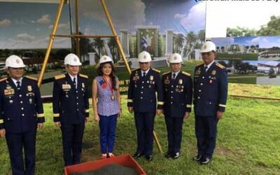 PNPA GROUND BREAKS  NEW GRANDSTAND  NAMED AFTER MARCOS SR.            