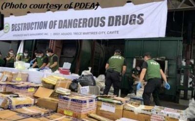 PDEA DESTROYS P777-M  ILLEGAL DRUGS IN CAVITE   