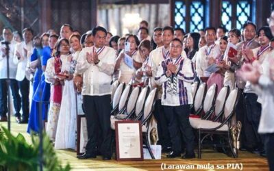 WE SERVE BECAUSE IT IS IN OUR DNA:  MARCOS JR. HONORS OUTSTANDING GOV’T WORKERS   