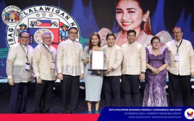 CAVITE PROVINCE NAMED  “MOST BUSINESS-FRIENDLY LGU”  AT THE 5Oth PHILIPPINE  BUSINESS-FRIENDLY CONFERENCE AND EXPO      