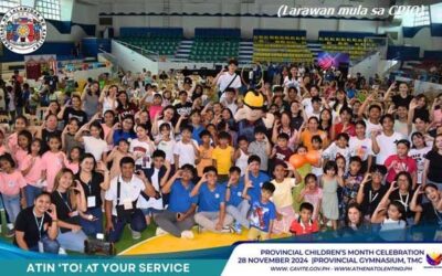 CAVITE CELEBRATES  PROVINCIAL  CHILDREN’S MONTH      